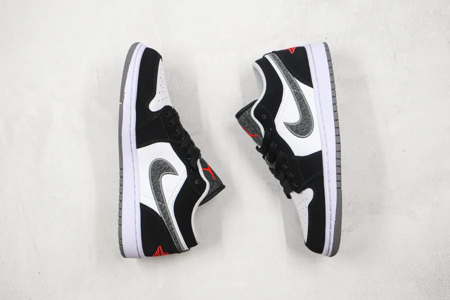 Air Jordan 1 Retro Low Black Infrared 