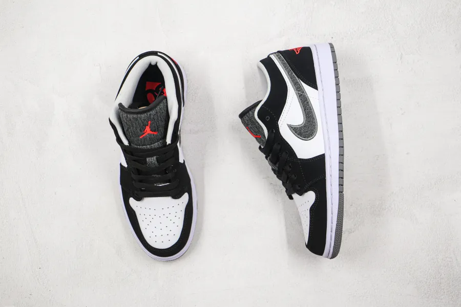 Air Jordan 1 Retro Low Black Infrared 