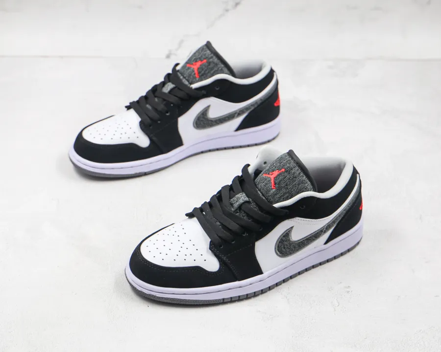 Air Jordan 1 Retro Low Black Infrared 