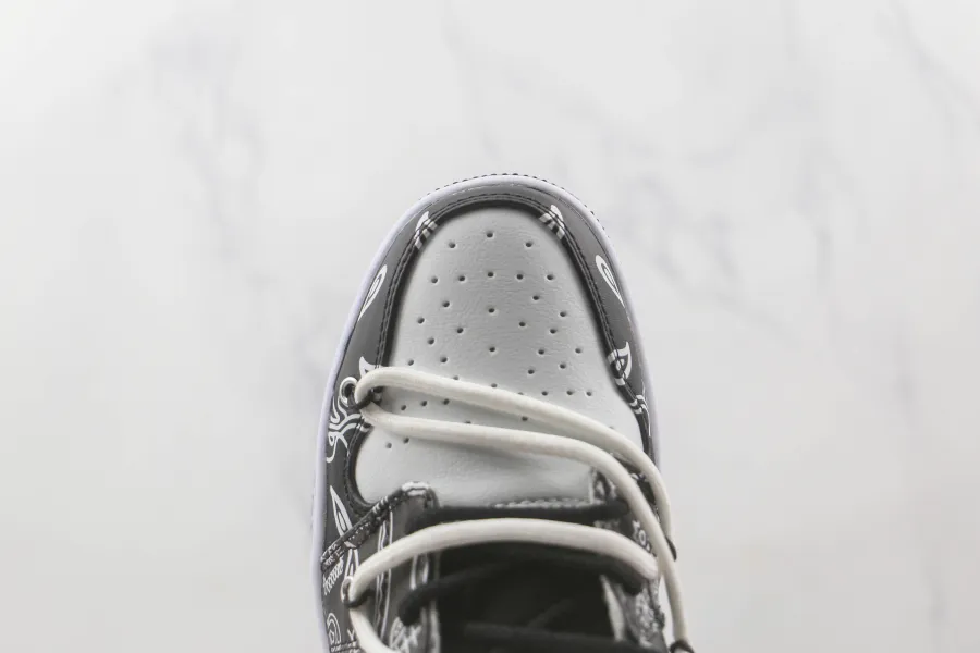 Jordan 1 Black White Particle Grey Low