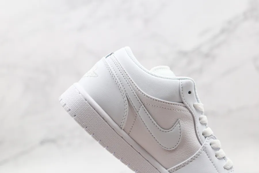 Jordan 1 Triple White Low