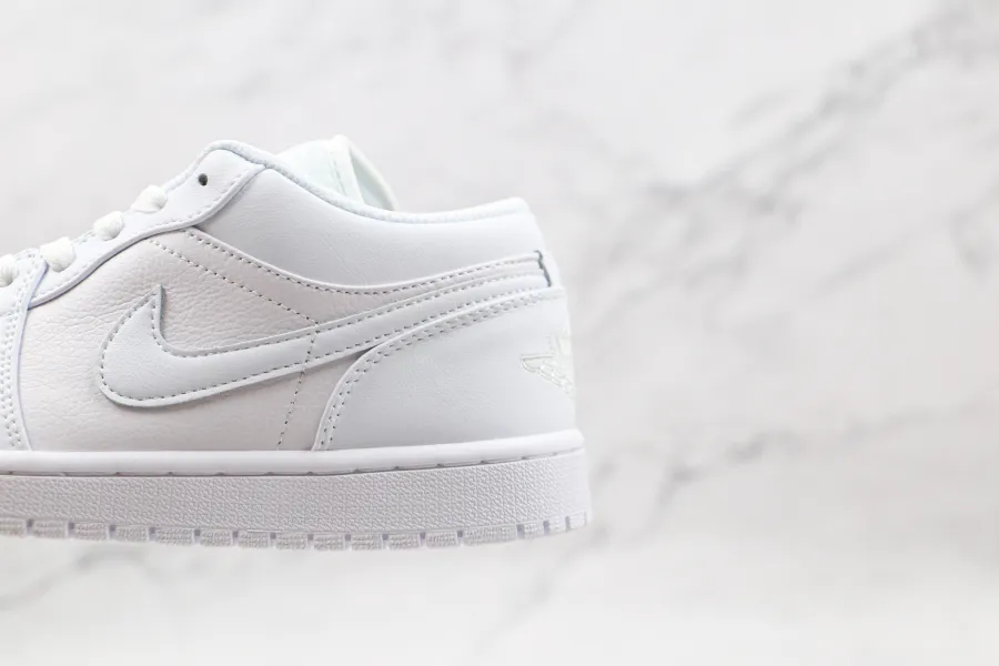 Jordan 1 Triple White Low