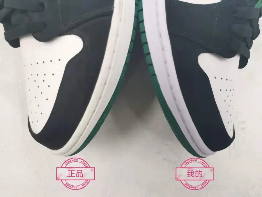 Air Jordan 1 Low Mystic Green 