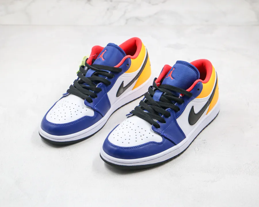 Jordan 1 Deep Royal/Yellow  Low