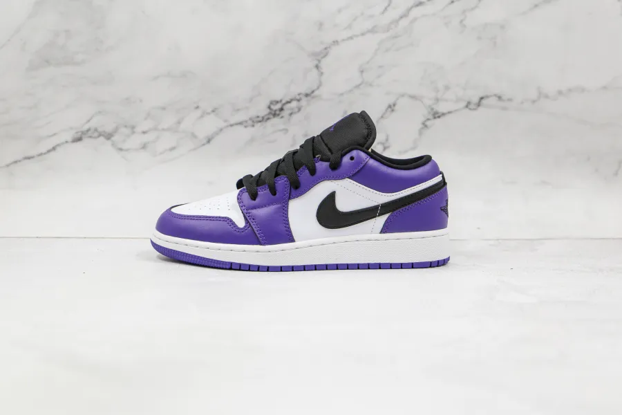 Air Jordan 1 Low Court Purple 