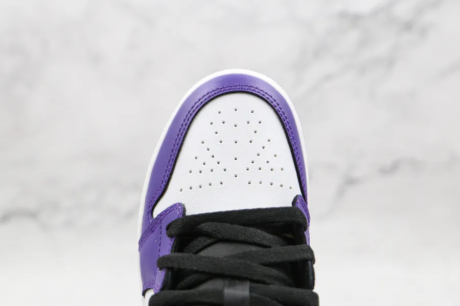 Air Jordan 1 Low Court Purple 