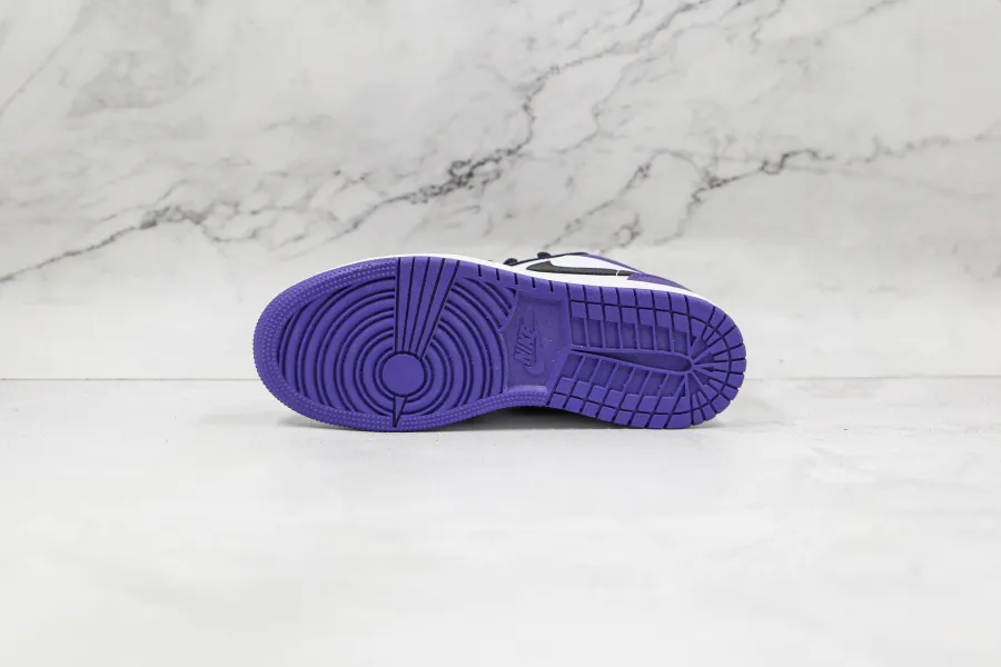 Air Jordan 1 Low Court Purple 