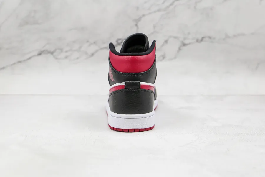 Air Jordan 1 Bred Toe Mid