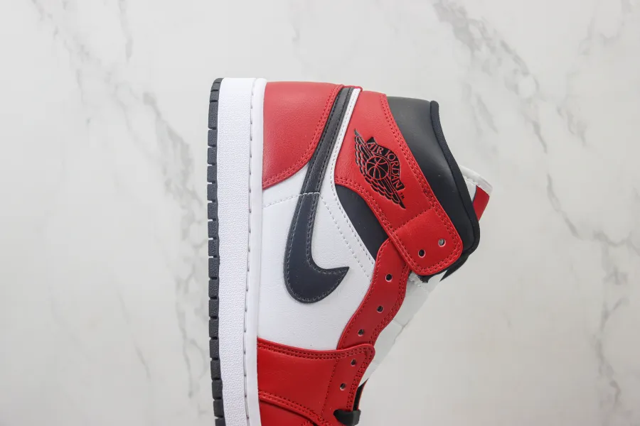 Jordan 1 Black Toe Mid