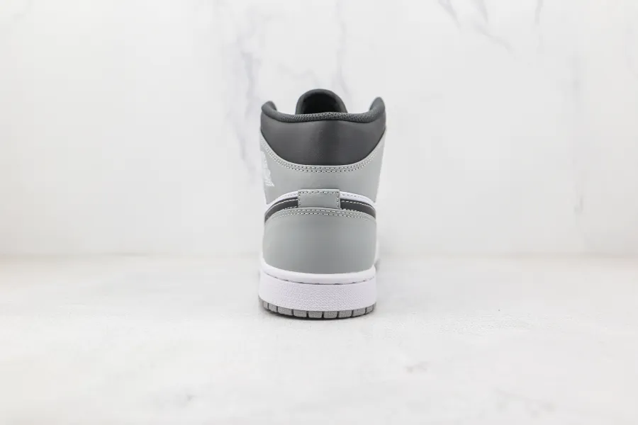 Jordan 1 Light Smoke Grey  Mid