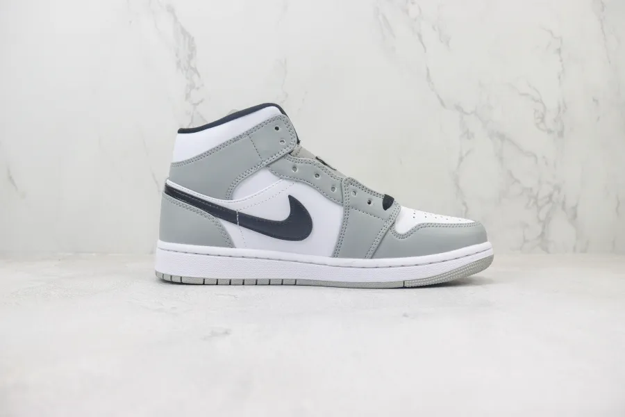 Air Jordan 1 Mid Light Smoke Grey