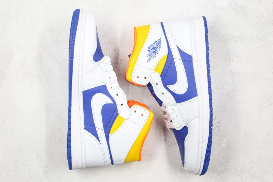 Air Jordan 1 Royal Blue/Laser Orange  Mid