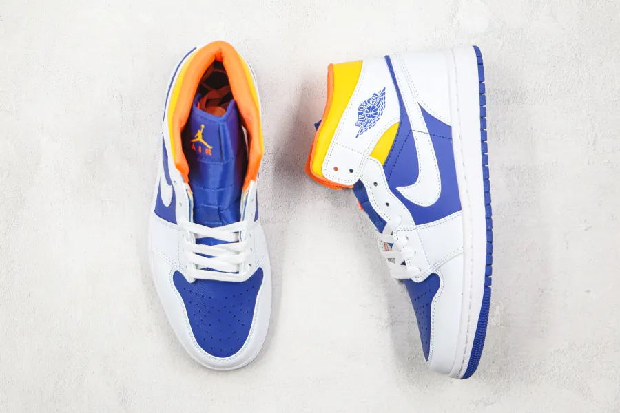 Air Jordan 1 Royal Blue/Laser Orange  Mid