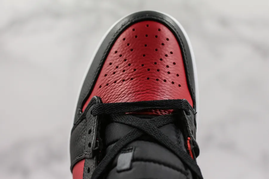 Jordan 1 Banned Grm Red Black Mid