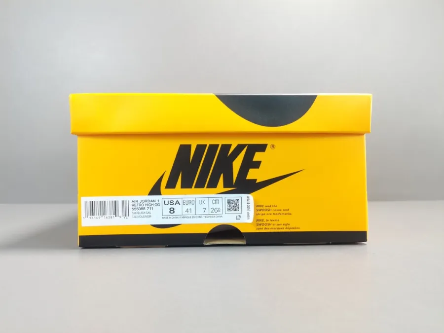 Jordan 1 Yellow Toe High