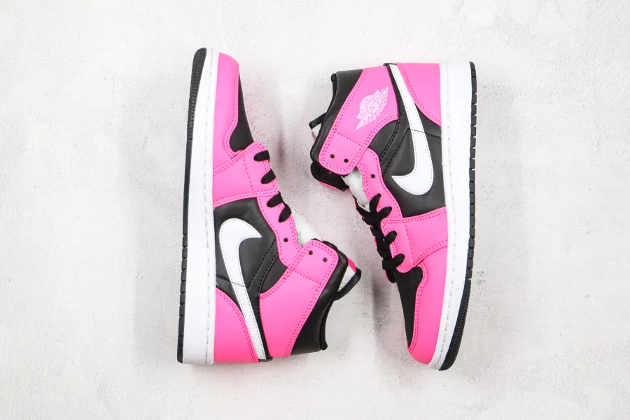 Jordans 1 Pinksicle Mid Gs