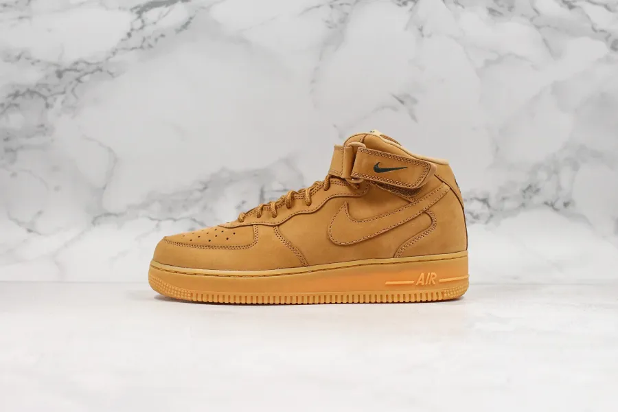 Nike Air Force 1 Mid Prm Qs Flax Collection