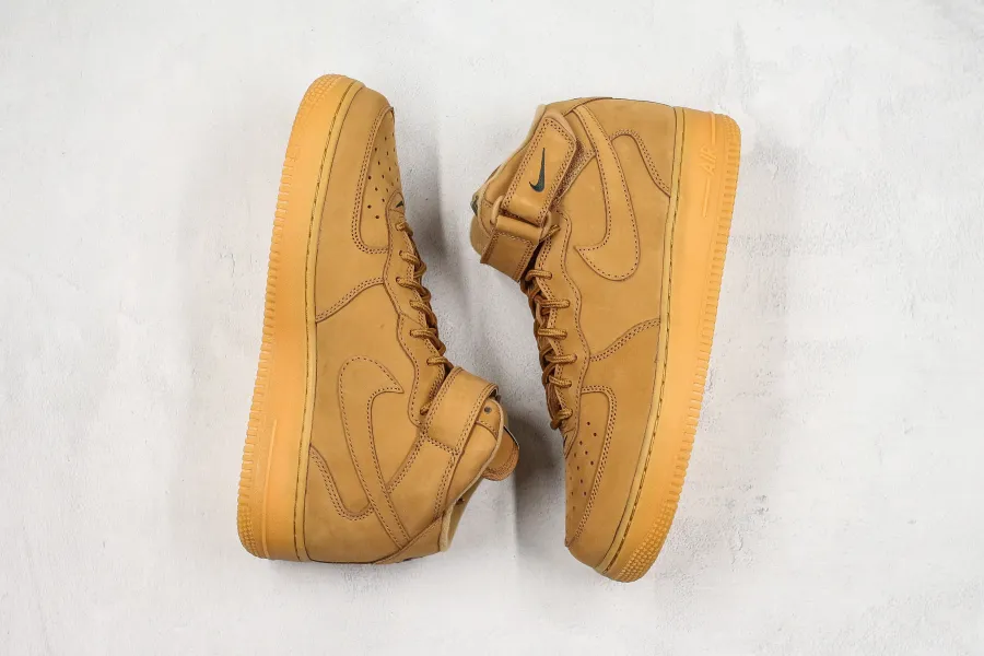 Nike Air Force 1 Mid Prm Qs Flax Collection