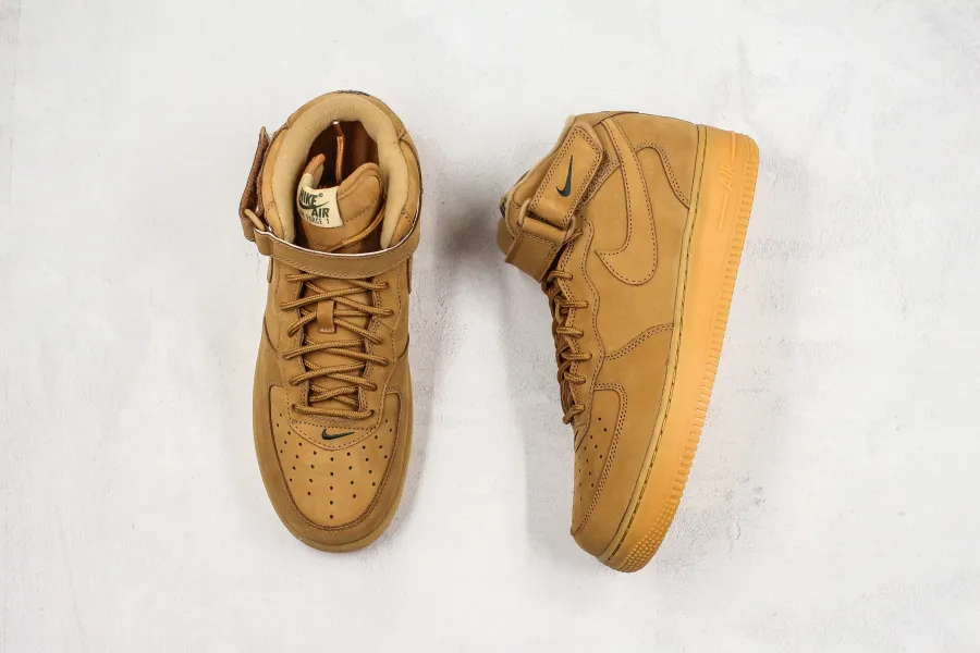 Nike Air Force 1 Mid Prm Qs Flax Collection