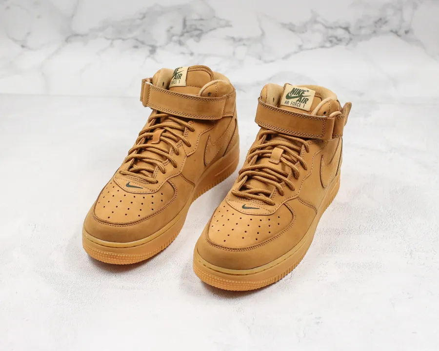 Nike Air Force 1 Mid Prm Qs Flax Collection