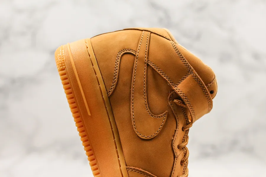 Nike Air Force 1 Mid Prm Qs Flax Collection