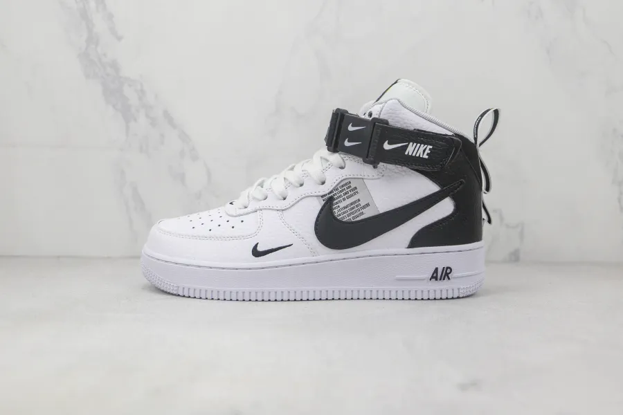 Air Force 1 Mid Utility White/Black 