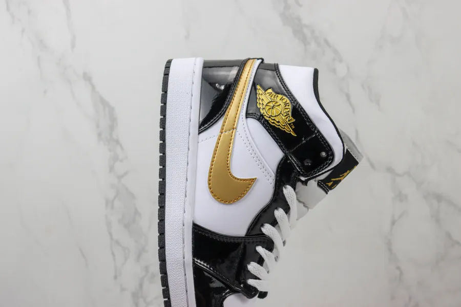 Jordan 1 Black Gold  Mid