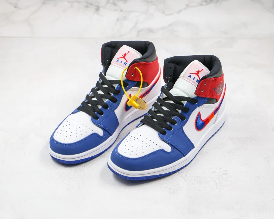 Air Jordan 1 Multicolor Swoosh  Mid