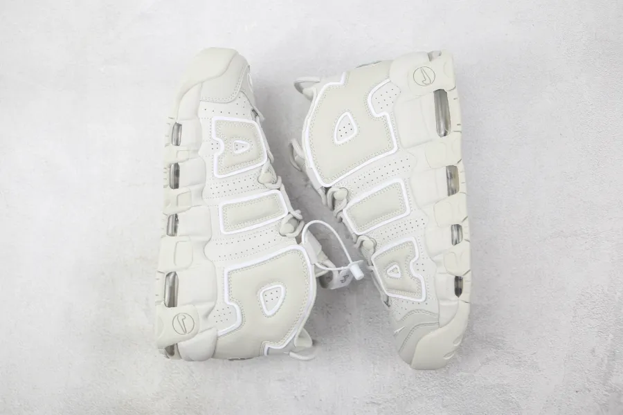 Air More Uptempo Light Bone