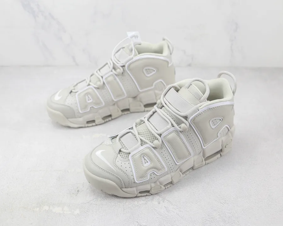 Air More Uptempo Light Bone