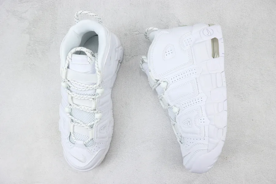 Nike Air More Uptempo Triple White 