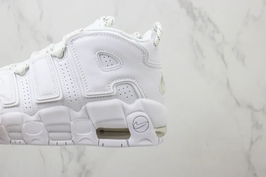 Nike Air More Uptempo Triple White 