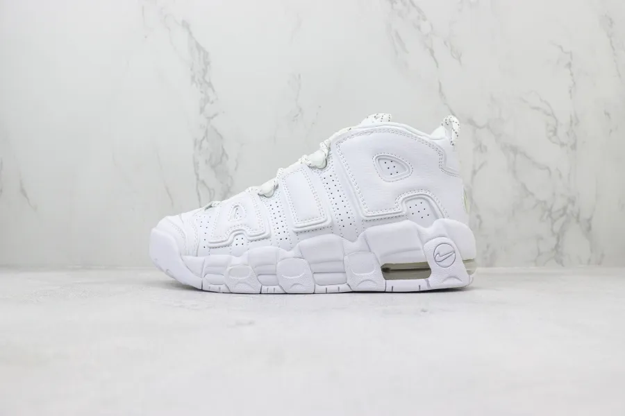 Nike Air More Uptempo Triple White 