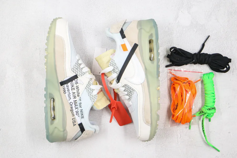 Off-White Air Max 90 Sail/White 