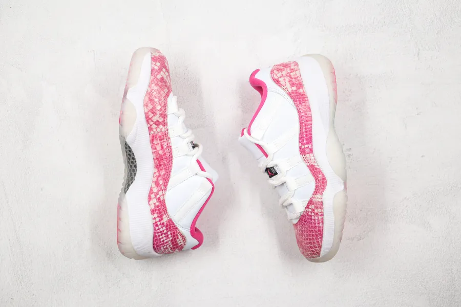 Air Jordan 11 Low Wmns Pink Snakeskin