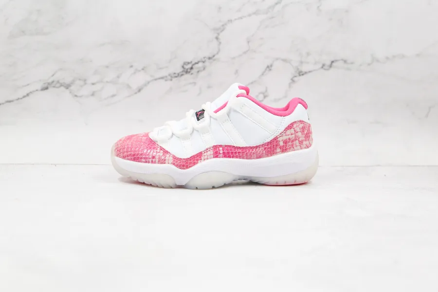 Air Jordan 11 Low Wmns Pink Snakeskin