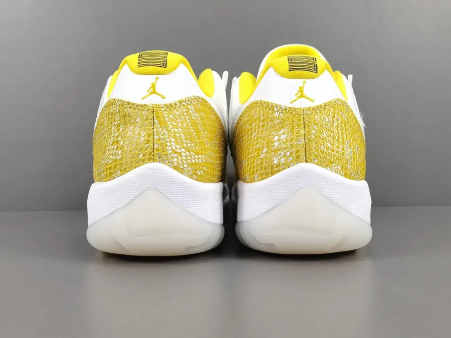 Air Jordan 11 Low Yellow Snakeskin