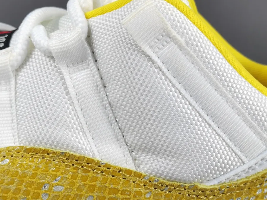 Air Jordan 11 Low Yellow Snakeskin