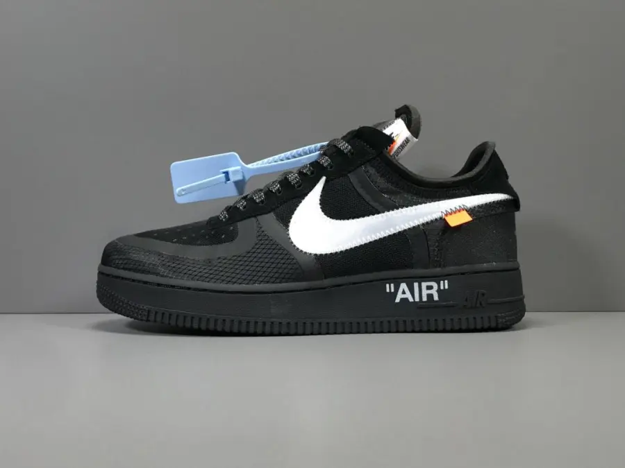 Off-White Air Force 1S Low Black