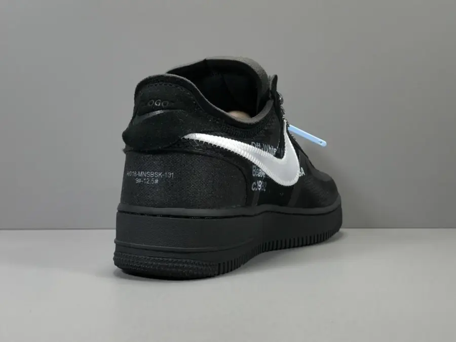 Off-White Air Force 1S Low Black