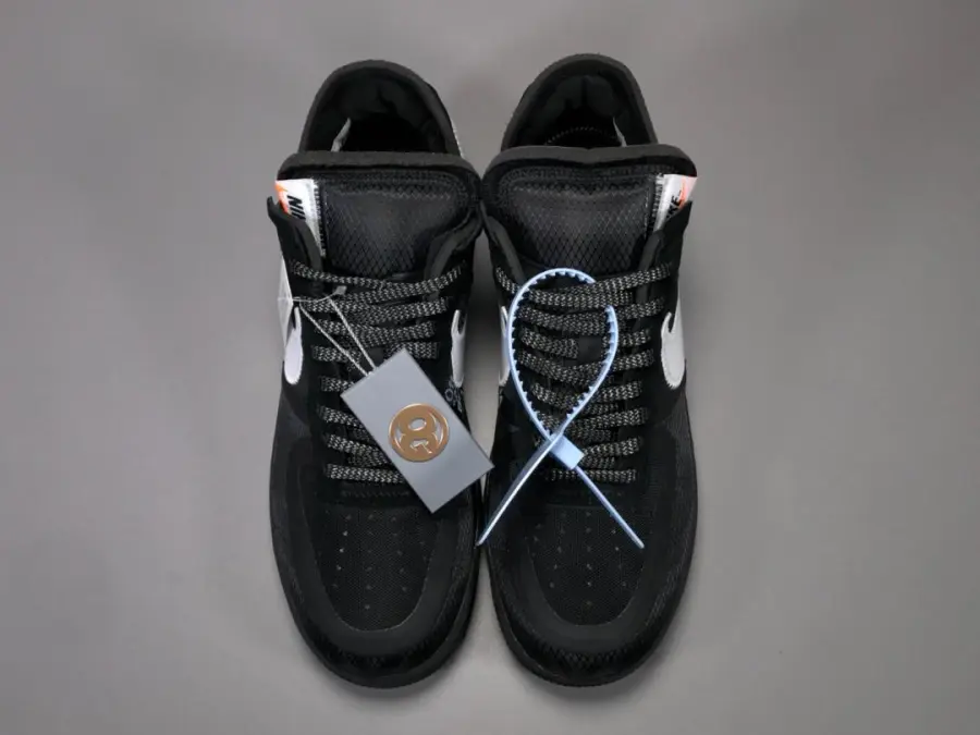 Off-White Air Force 1S Low Black