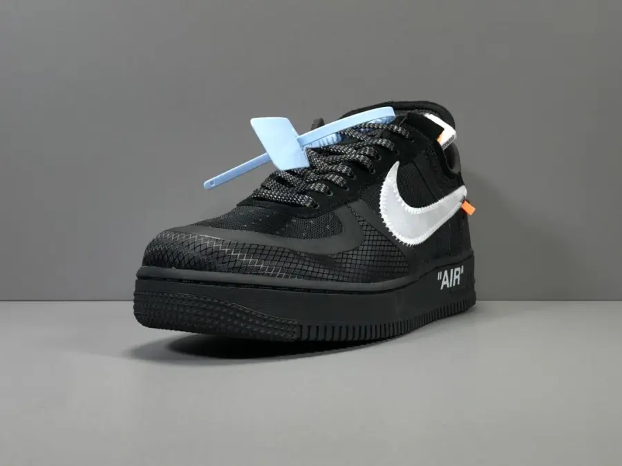 Off-White Air Force 1S Low Black