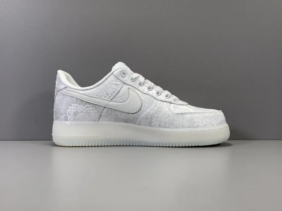 Clot X Air Force 1 Premium Triple White