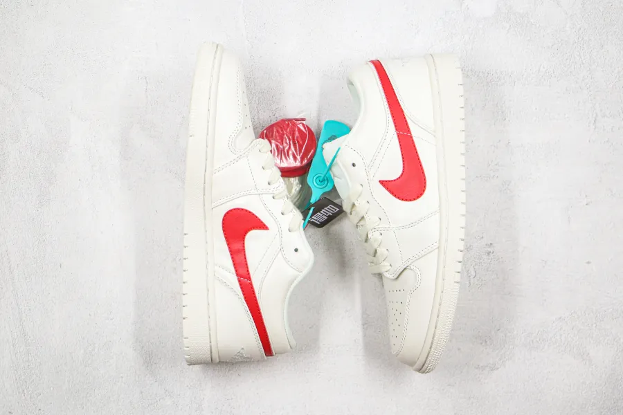 Wmns Air Jordan 1 Low University Red 