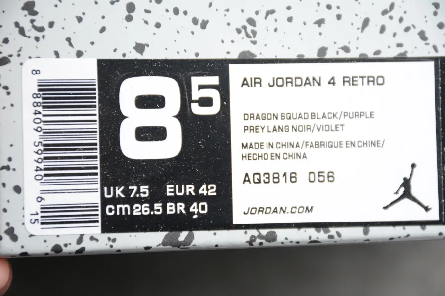 Air Jordan 4 Retro Nrg Raptors - Drake Signature