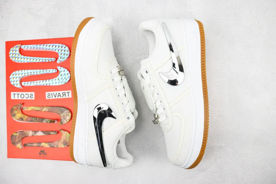 Travis Scott Air Force 1 One White 