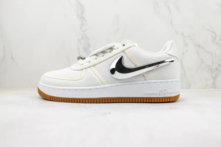 Travis Scott Air Force 1 One White 