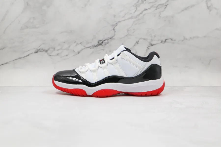 Jordan 11 Low White Bred