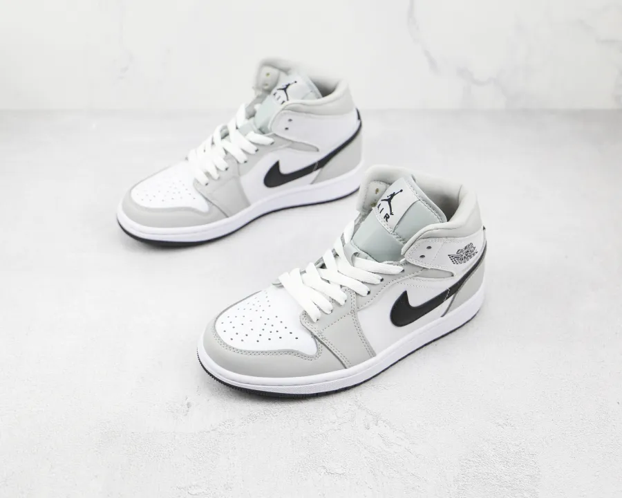 Air Jordan 1 Light Smoke Grey Mid