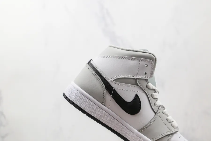 Air Jordan 1 Light Smoke Grey Mid